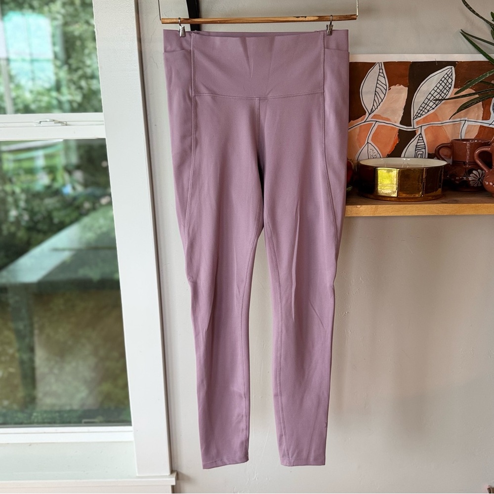 All in Motion Light Purple High Rise Leggings Size Small